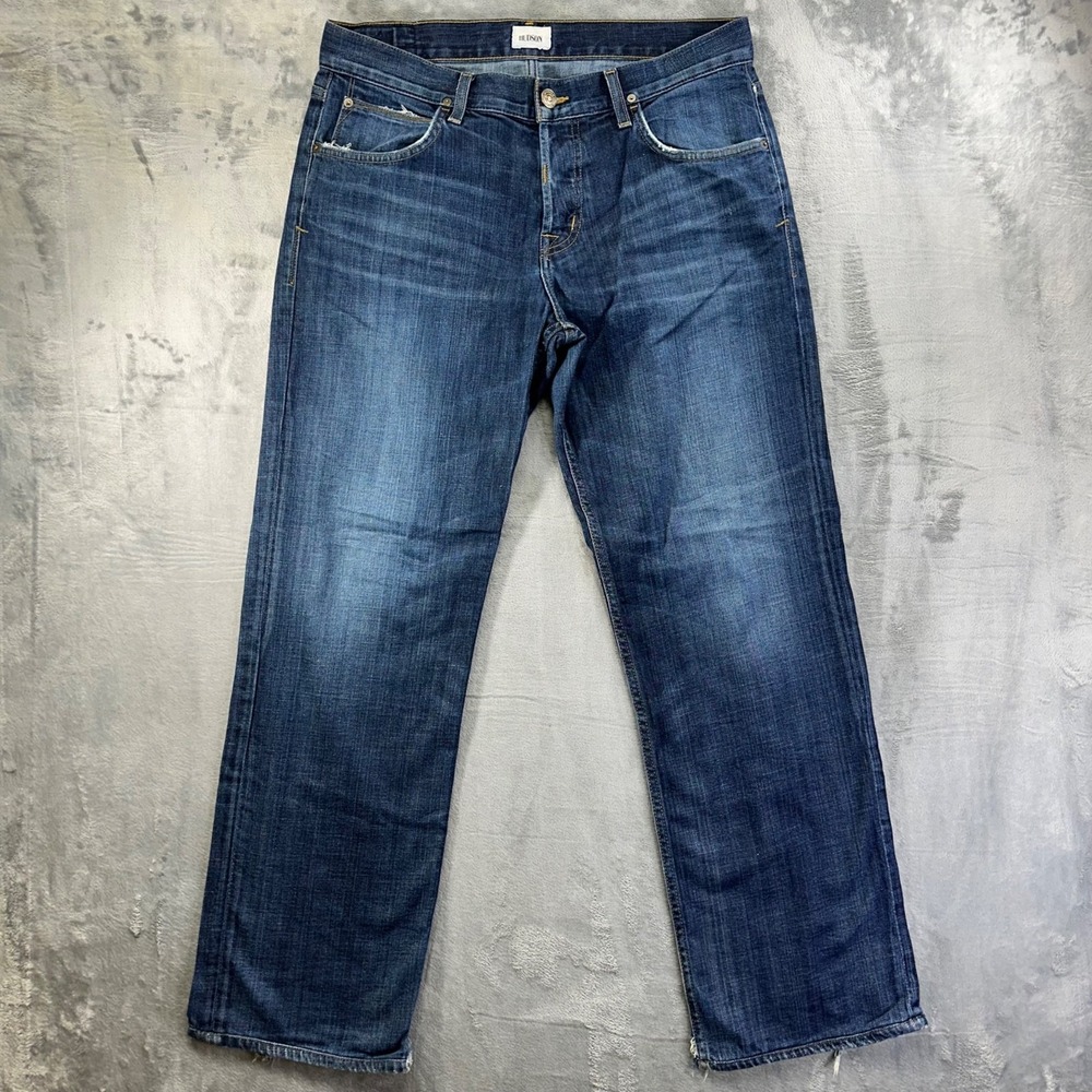 Hudson Jeans Men's‎ Size 33 Blue Medium Wash Denim